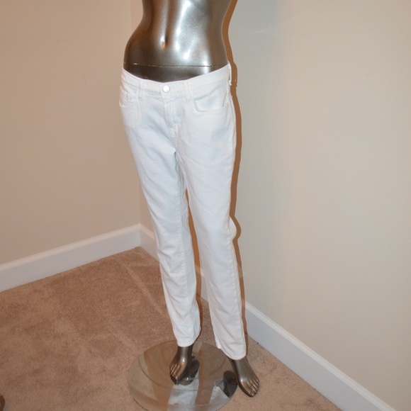 J Brand Denim - J Brand Aspen White Skinny Leg Jeans 30